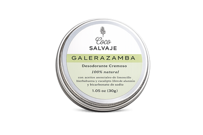 Desodorante Natural Galerazamba - Coco Salvaje