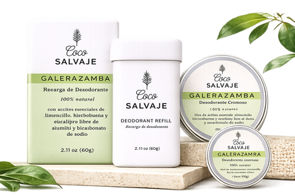Desodorante Natural Galerazamba - Coco Salvaje