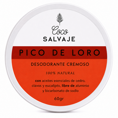 Desodorante Natural Pico de Loro - Coco Salvaje
