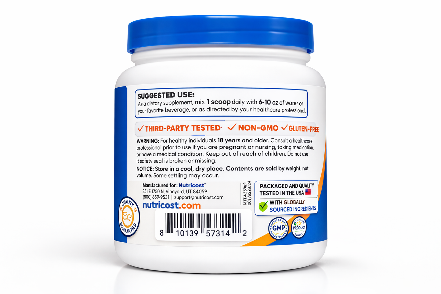 MSM en Polvo Nutricost - 500g