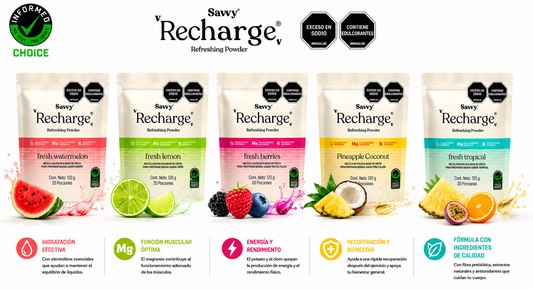 Sales minerales | Recharge - Savvy x120g
