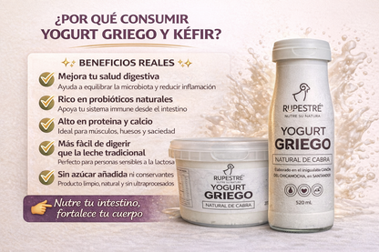 Yogurt Griego de Cabra - Rupestre