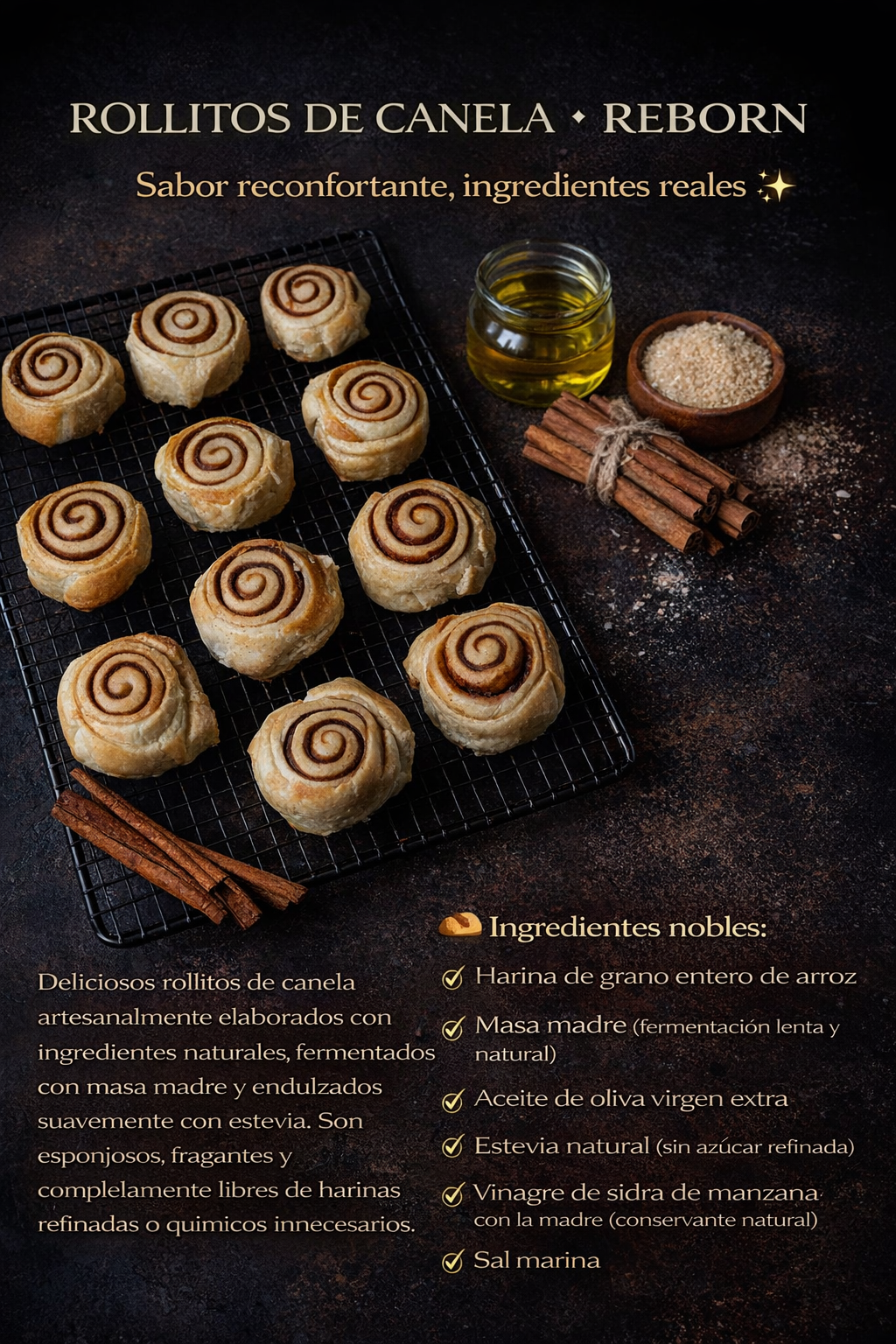 Rolls Cinnamon - Reborn x500g
