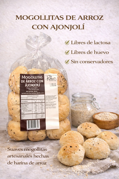 Mogollas de Arroz con Ajonjolí - Reborn x380g