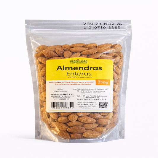 Almendra Entera - Prodelagro