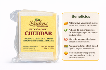 Queso de Almendra Cheddar - Badem x250gr