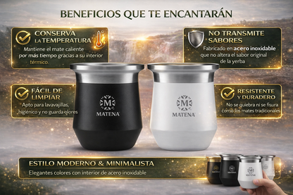 Mate de Acero Amazonas - Matena