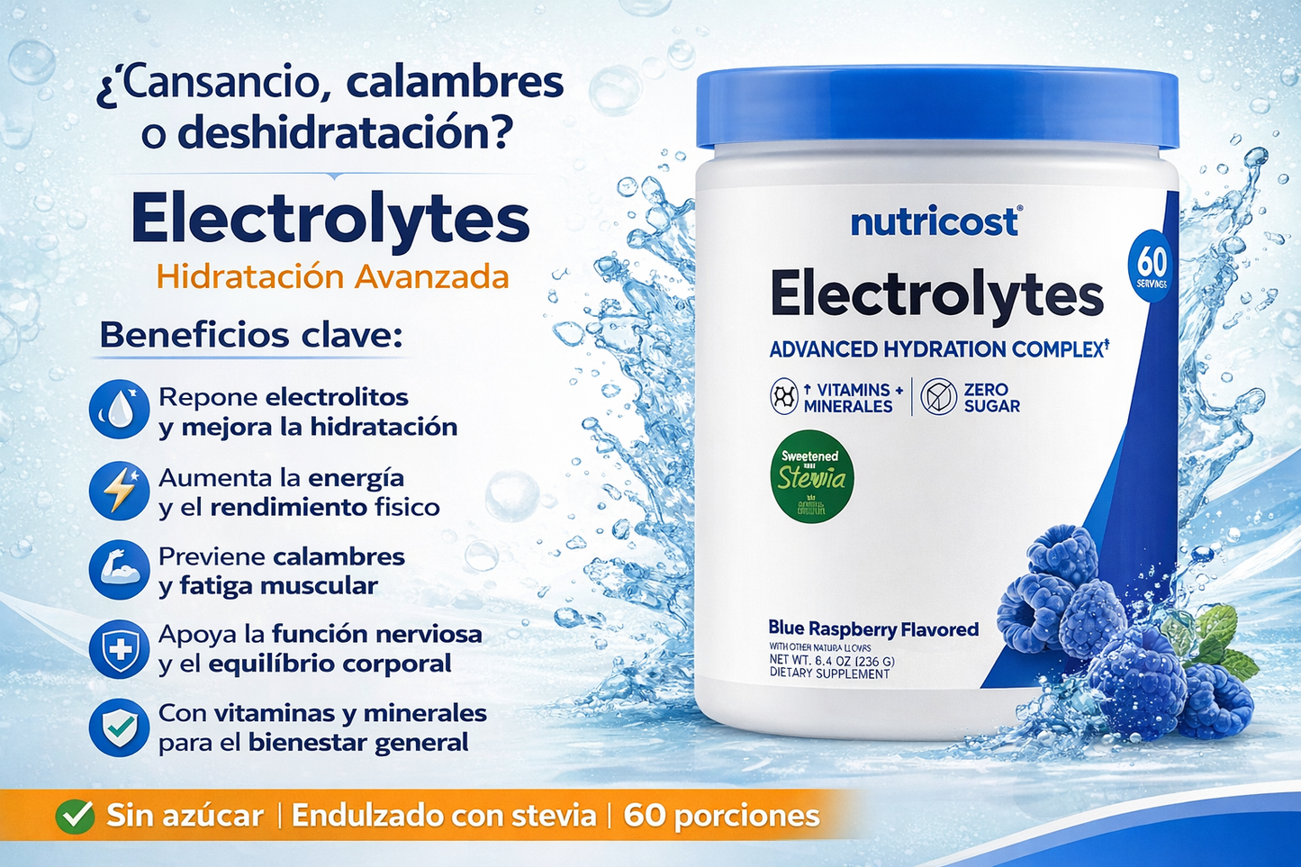Electrolitos - Nutricost