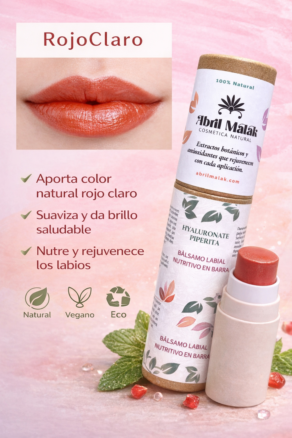 Balsamo Hidratante Labial - Abril Malak