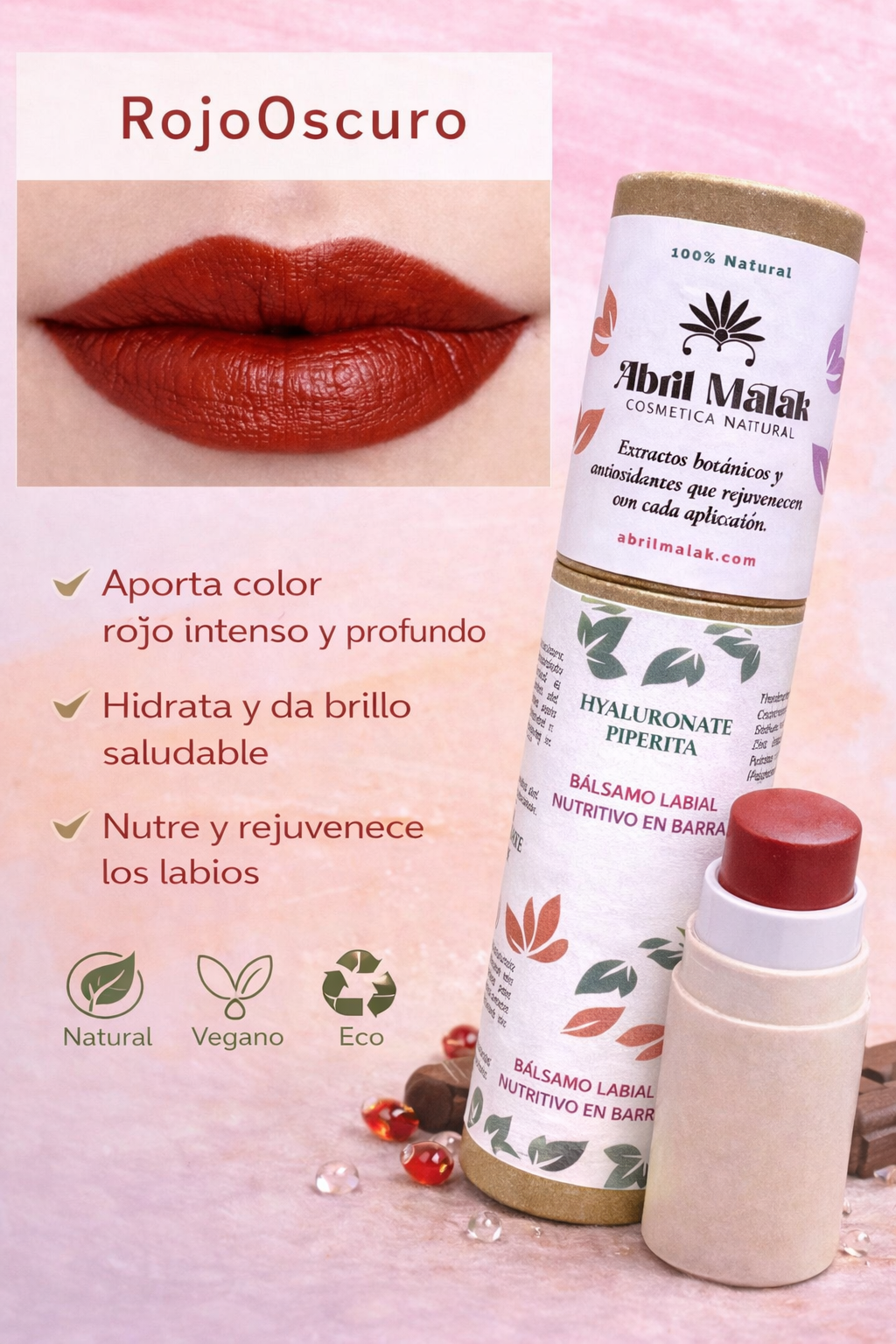 Balsamo Hidratante Labial - Abril Malak
