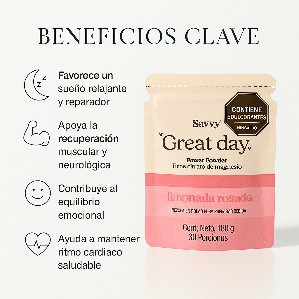 Citrato De Magnesio - Savvy x180g
