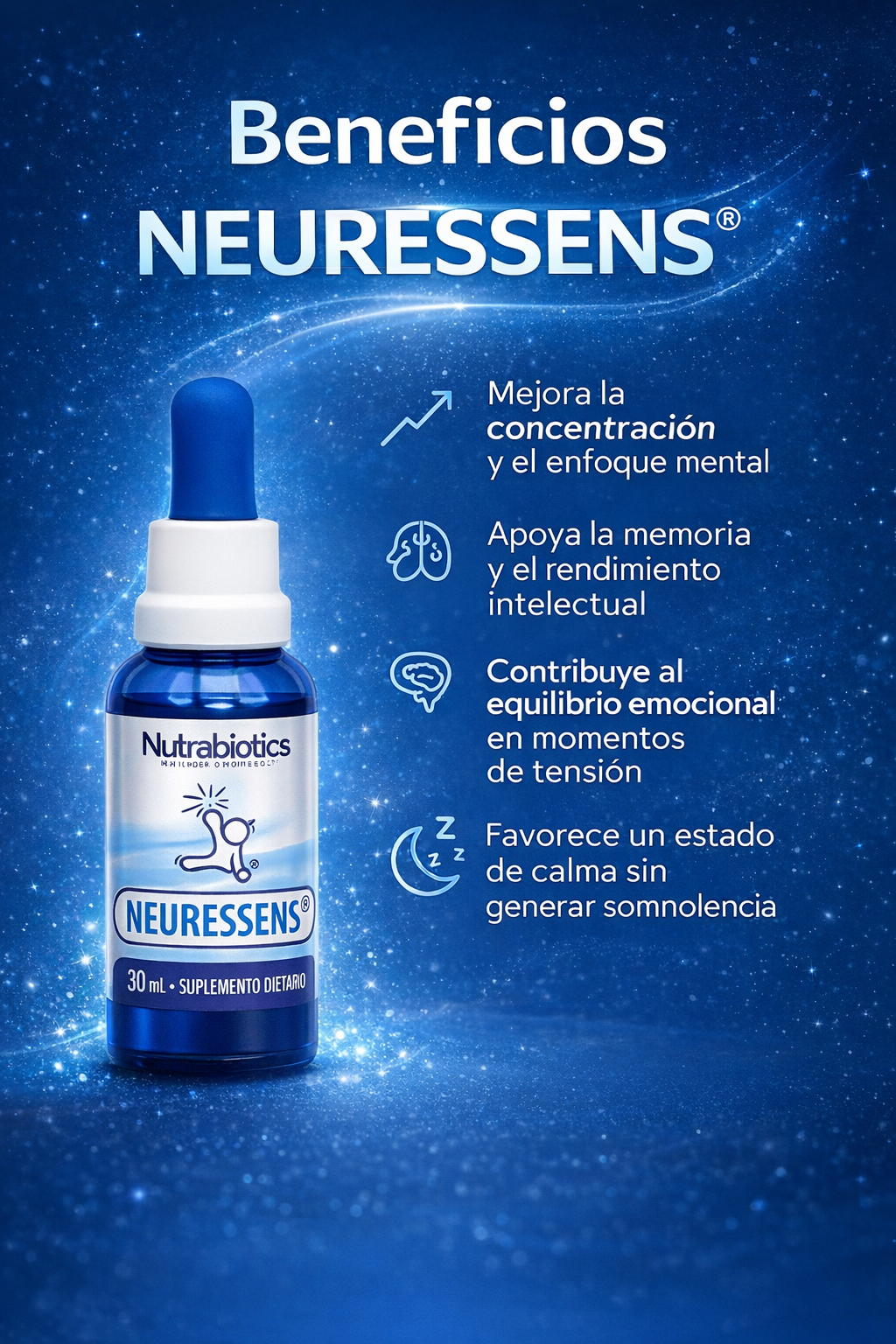 Neuressens - Nutrabiotics x30ml