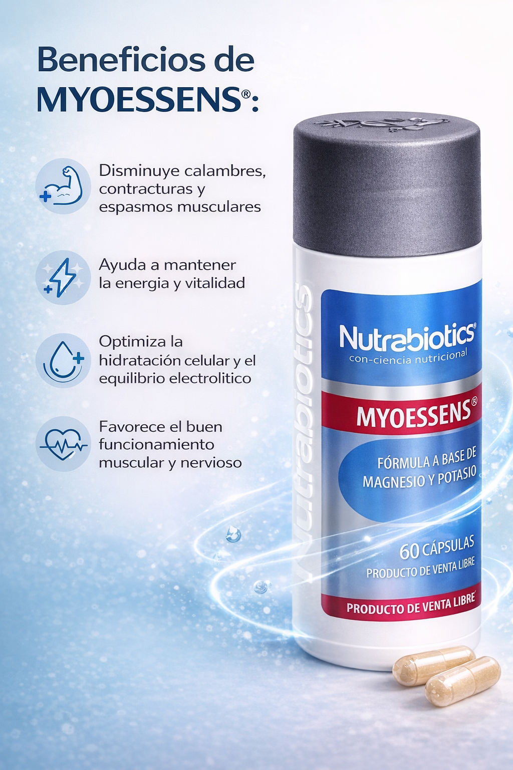 Myoessens - Nutrabiotics x60caps