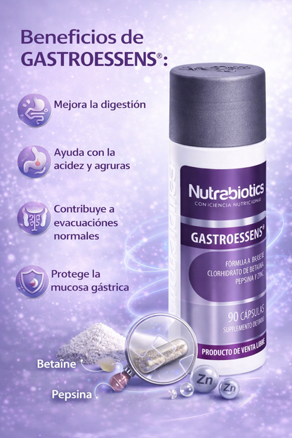 Gastroessens - Nutrabiotics x90caps