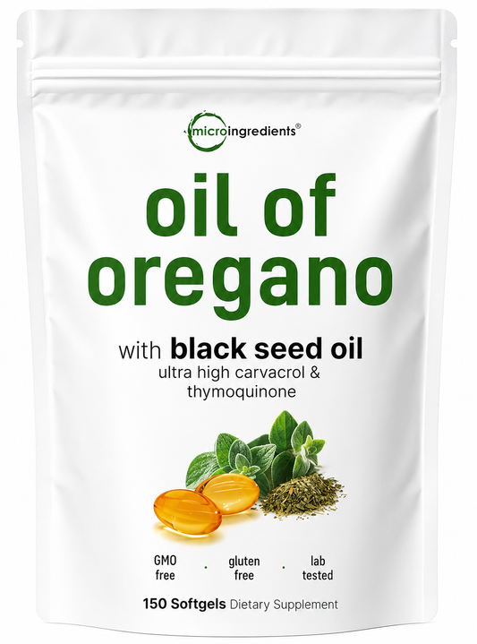 Aceite de Orégano (capsulas) - MicroIngredients x150caps