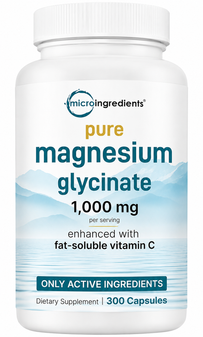 Magnesio Glysinato - MicroIngredients x300caps