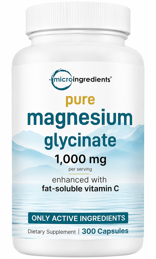 Magnesio Glysinato - MicroIngredients x300caps