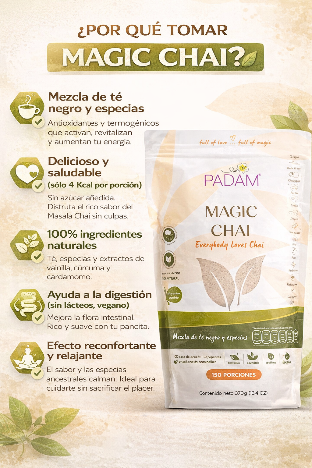 Magic Chai - Padam x100g