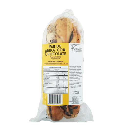 Pan de Arroz con Chocolate - Reborn x500g