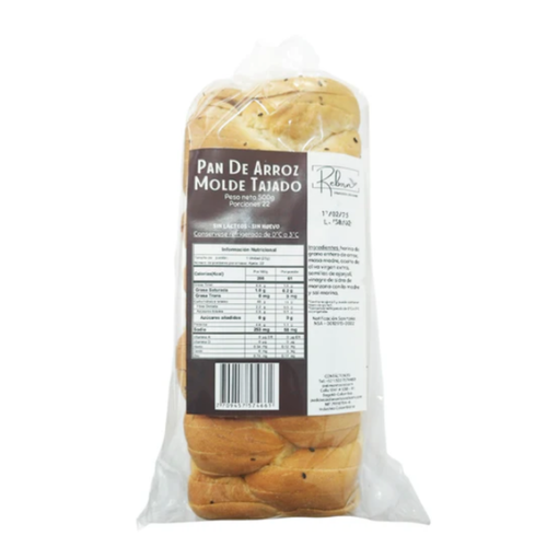 Pan de Arroz Tajado - Reborn x500g