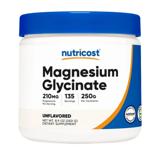 Magnesium Glycinate Nutricost - 250g