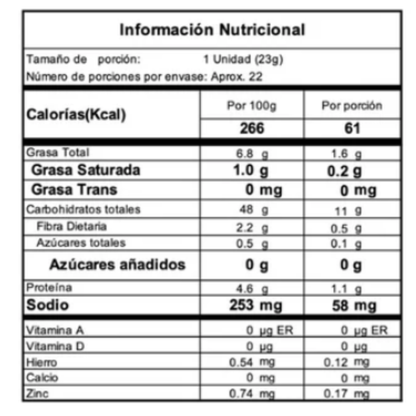 Pan de Arroz Tajado - Reborn x500g