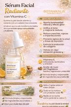 Sérum Radiante Con Vitamina C - Botanikalia x30ml