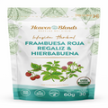 Infusión Orgánica de Frambuesa, Regaliz & Hierbabuena - Heaven Blends x60g