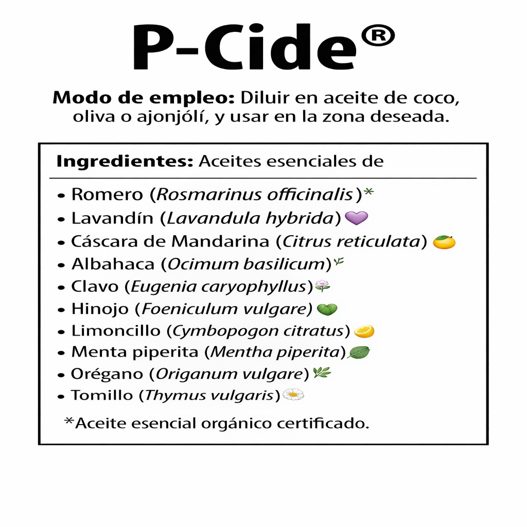 P-Cide - Nutrabiotics x9ml