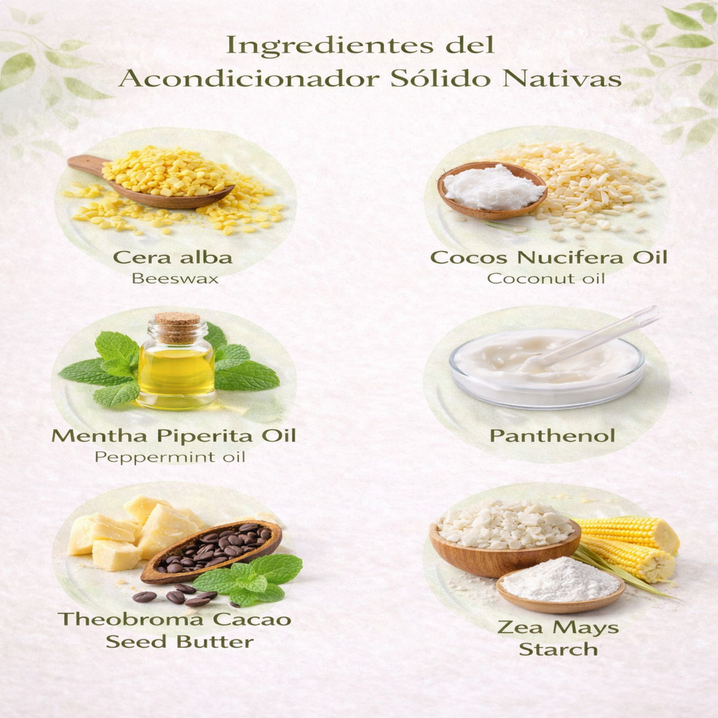Acondicionador Solido - Nativas x58g