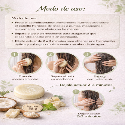 Acondicionador Solido - Nativas x58g