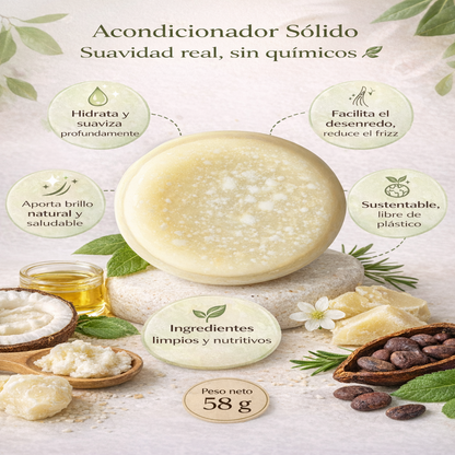 Acondicionador Solido - Nativas x58g