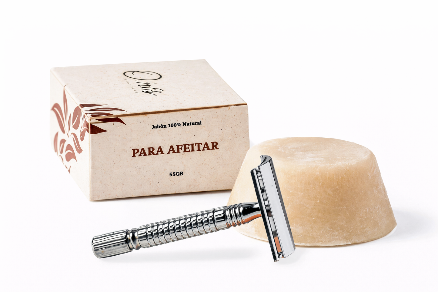 Jabón Para Afeitar Sólido - Oiris x55g