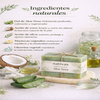 Jabón De Aloe Vera - Nativas x75g