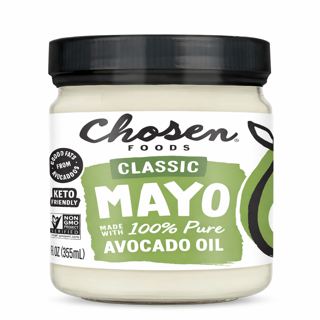 Mayonesa Clásica con Aceite de Aguacate - Chosen Foods x352ml