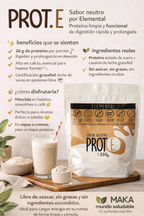 Proteína A Base De Leche Sabor Neutro - Elemental x1000gr