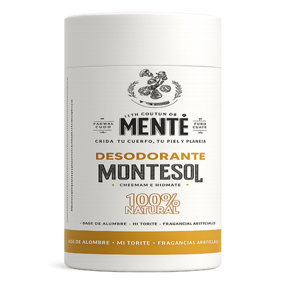 Desodorante 100% Natural - Montesol x70g