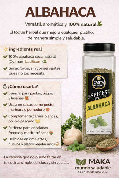 Albahaca - Casta Gourmet x178gr