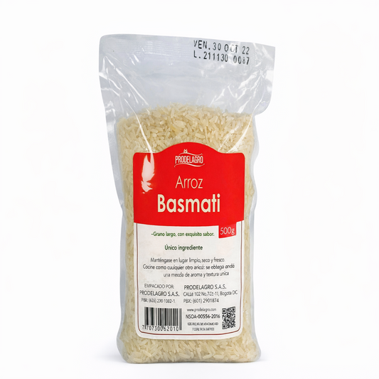Arroz Basmati - Prodelagro x500g