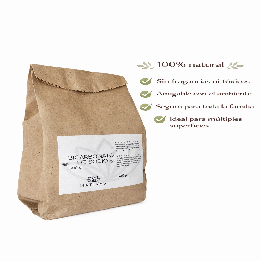 Bicarbonato De Sodio - Nativas x500g