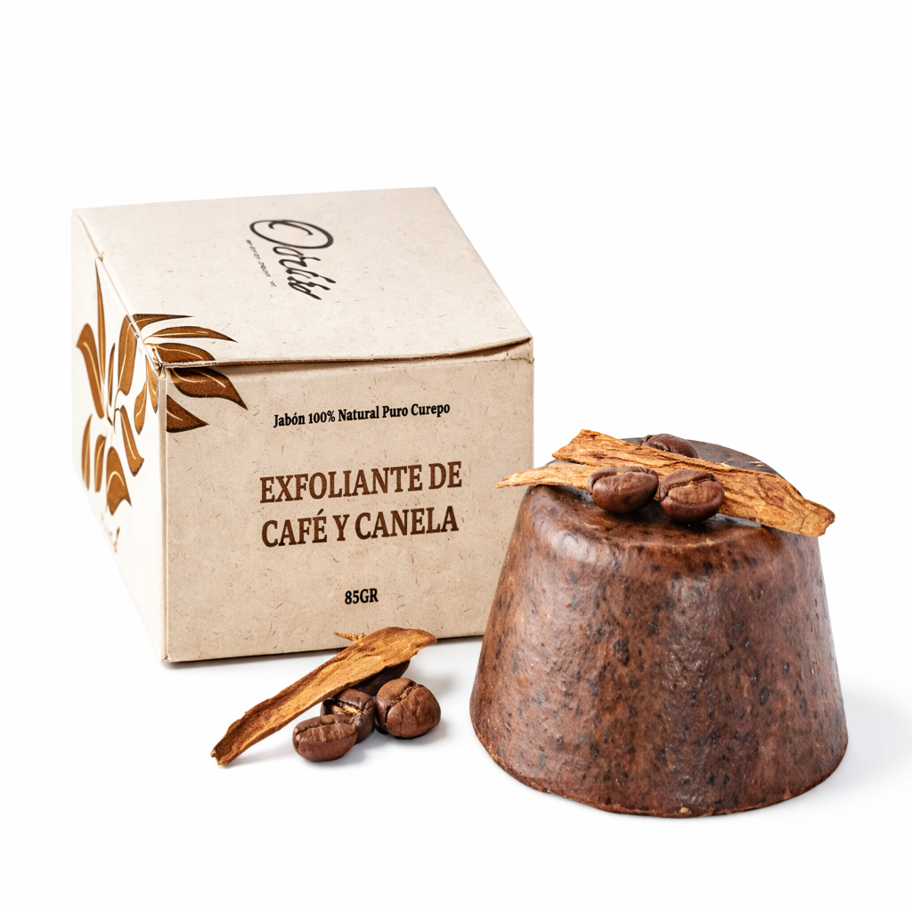 Jabón Exfoliante de Café y Canela - Oiris x55g