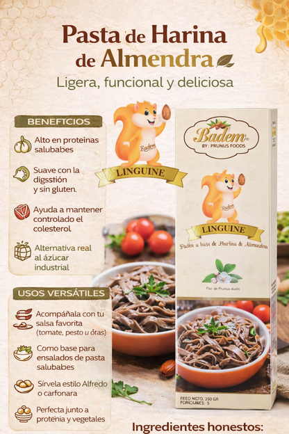 Pasta Linguine - Badem x250g