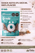 Granola Keto Cacao y Sal Marina - O-lab