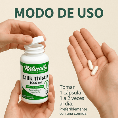 Milk Thistle (capsulas) - Naturally