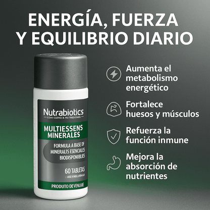 Multiessens Vitaminas  - Nutrabiotics x60caps