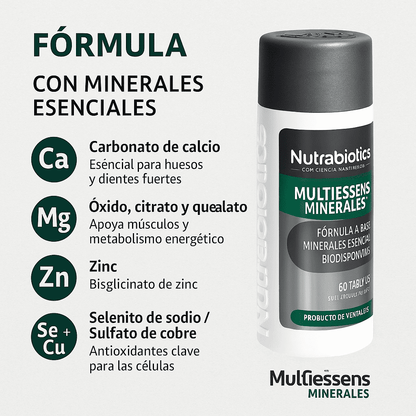 Multiessens Vitaminas  - Nutrabiotics x60caps