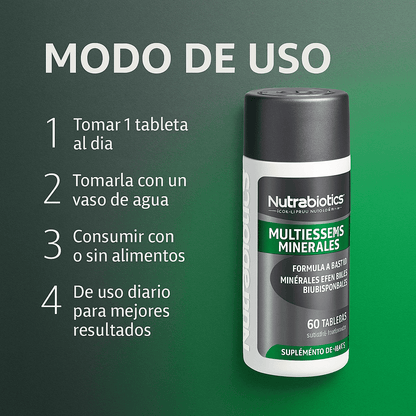 Multiessens Vitaminas  - Nutrabiotics x60caps