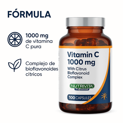 Vitamina C 1000mg - Nutrivita x100caps