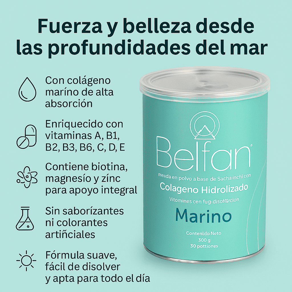 Colágeno Hidrolizado Marino - Belfan x300g