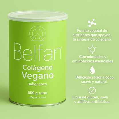 Colágeno Hidrolizado Vegano - Belfan x600gr